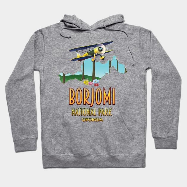 Borjomi National Park Hoodie by nickemporium1